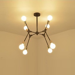 Pendant Light Traditional Classic Painting Feature for Mini Style Wood Bamboo