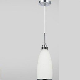 1 Light Modern Contemporary Integrated Metal Pendant Light