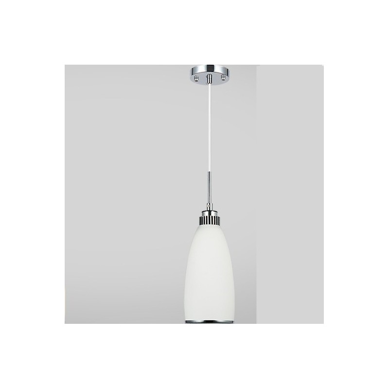 1 Light Modern Contemporary Integrated Metal Pendant Light