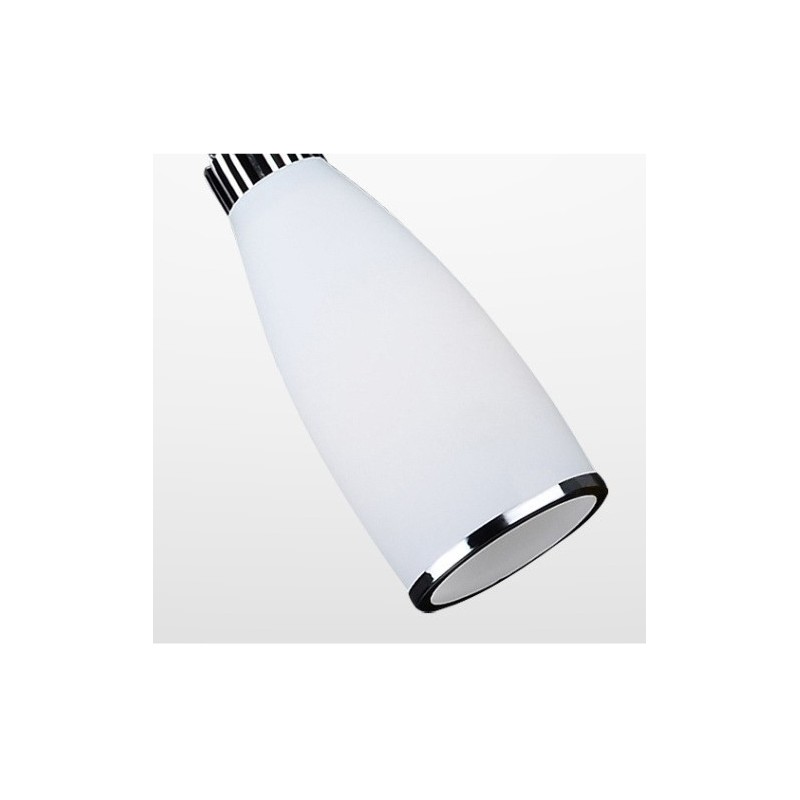 1 Light Modern Contemporary Integrated Metal Pendant Light