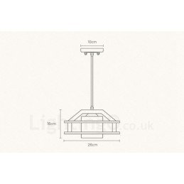 1 Light Wood Modern Contemporary Nordic style Pendant Light with Glass Shade