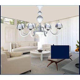 Modern Minimalist Creative Crystal Mushroom Pendant 8