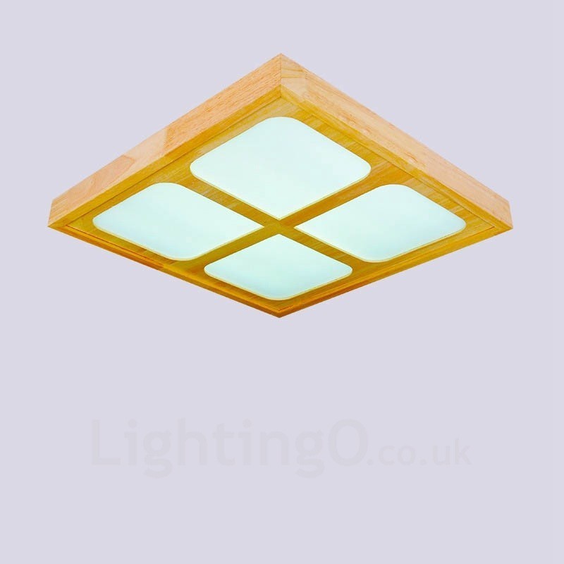 Modern Contemporary Flush Mount Ceiling Lights with Acrylic Shade