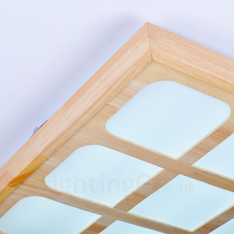 Modern Contemporary Flush Mount Ceiling Lights with Acrylic Shade