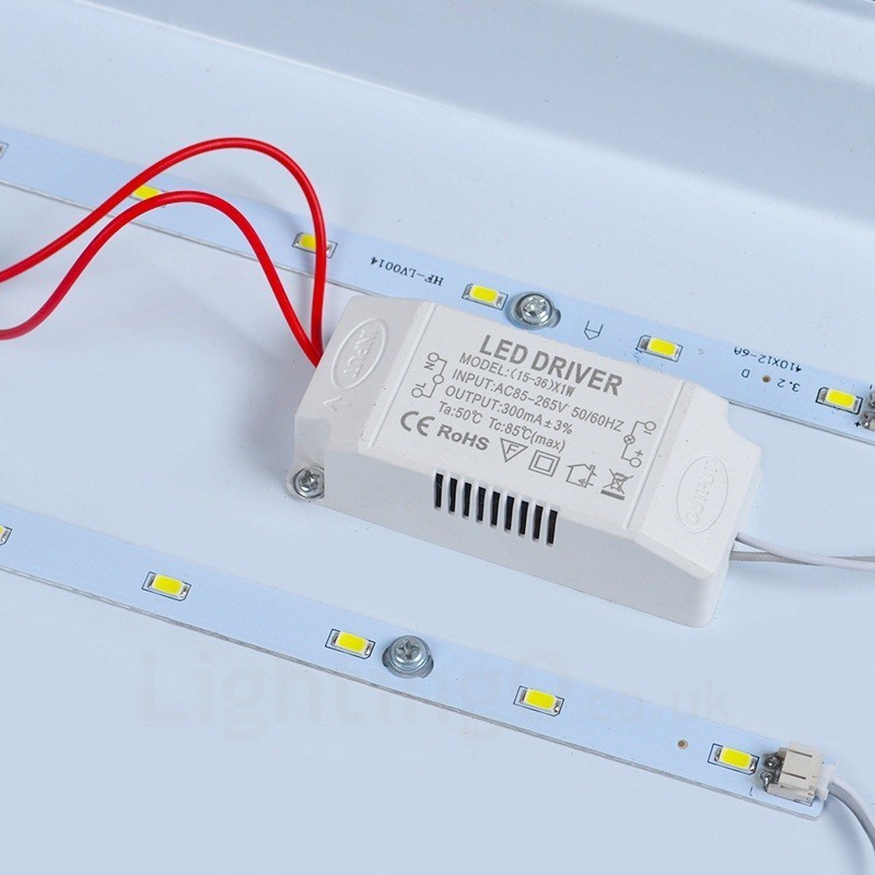 Modern Contemporary Flush Mount Ceiling Lights with Acrylic Shade