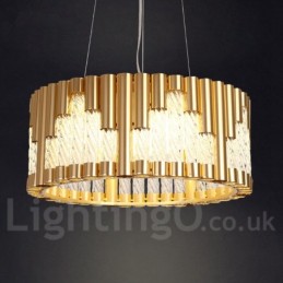 Modern Contemporary Ceiling Lights Copper Plating Pendant Light