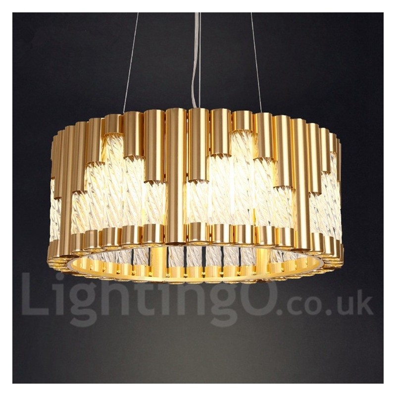 Modern Contemporary Ceiling Lights Copper Plating Pendant Light
