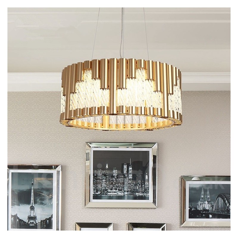 Modern Contemporary Ceiling Lights Copper Plating Pendant Light
