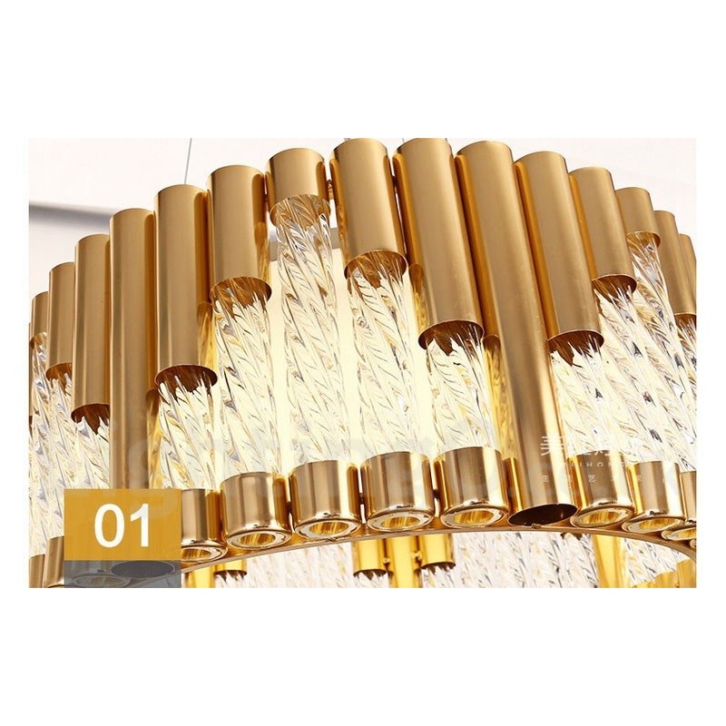 Modern Contemporary Ceiling Lights Copper Plating Pendant Light