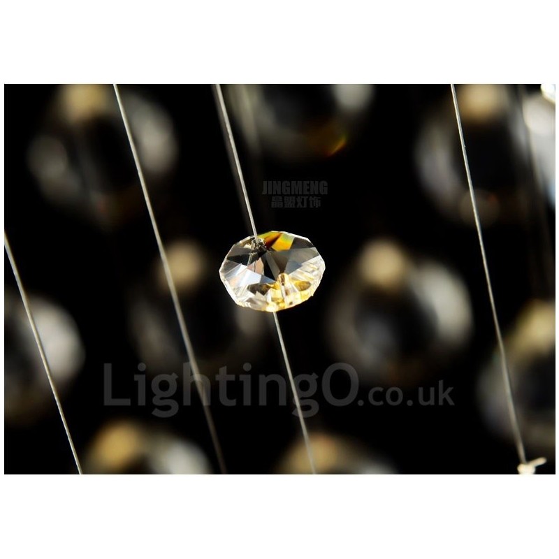 Modern Crystal Ceiling Pendant Light Indoor Chandelier Lighting Lamps Fixtures