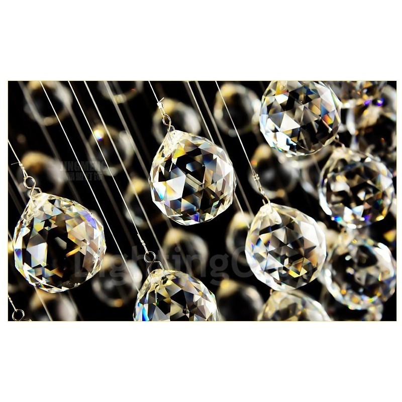 Modern Crystal Ceiling Pendant Light Indoor Chandelier Lighting Lamps Fixtures