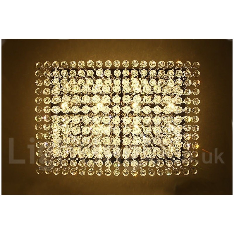 Modern Crystal Ceiling Pendant Light Indoor Chandelier Lighting Lamps Fixtures