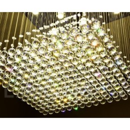 Modern Crystal Ceiling Pendant Light Indoor Chandelier Lighting Lamps Fixture