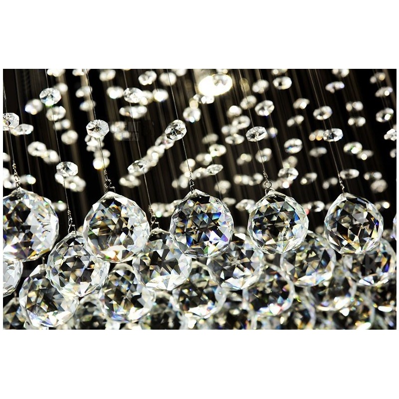 Modern Crystal Ceiling Pendant Light Indoor Chandelier Lighting Lamps Fixture