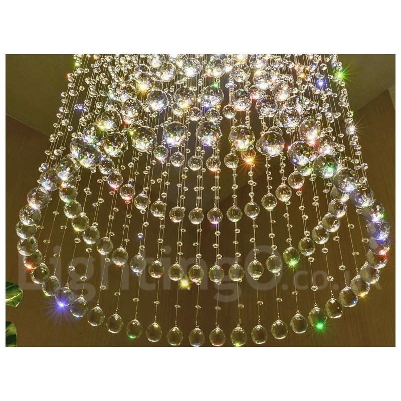 Modern Crystal Ceiling Pendant Light Indoor Chandelier Lighting Lamps Fixtures