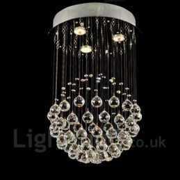 3 Light Modern Crystal Ceiling Pendant Light Indoor Chandelier Lighting Lamps Fixtures