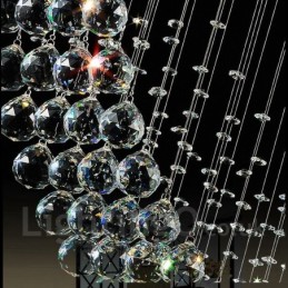 3 Light Modern Crystal Ceiling Pendant Light Indoor Chandelier Lighting Lamps Fixtures