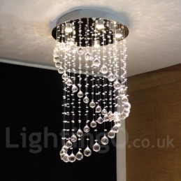 5 Lights Modern Crystal Ceiling Pendant Light Indoor Chandelier Lighting Lamps Fixtures