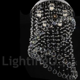 5 Lights Modern Crystal Ceiling Pendant Light Indoor Chandelier Lighting Lamps Fixtures