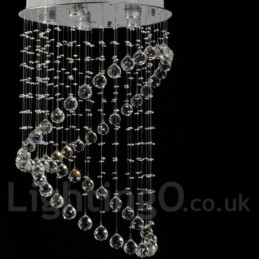 5 Lights Modern Crystal Ceiling Pendant Light Indoor Chandelier Lighting Lamps Fixtures