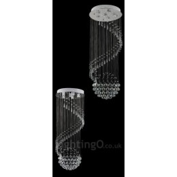 6 Lights Modern Crystal Ceiling Pendant Light Indoor Chandelier Lighting Lamps Fixtures