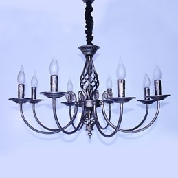 Retro Designers Candle Style Others Metal Chandelier