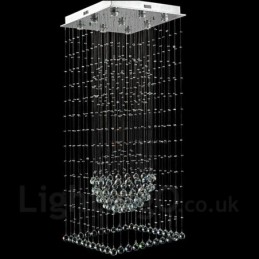 9 Lights Modern Crystal Ceiling Pendant Light Indoor Chandelier Lighting Lamps Fixtures