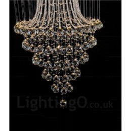9 Lights Modern Crystal Ceiling Pendant Light Indoor Chandelier Lighting Lamps Fixtures