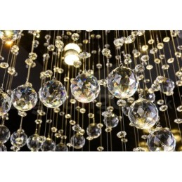 4 Lights Modern Crystal Ceiling Pendant Light Indoor Chandelier Lighting Lamps Fixtures