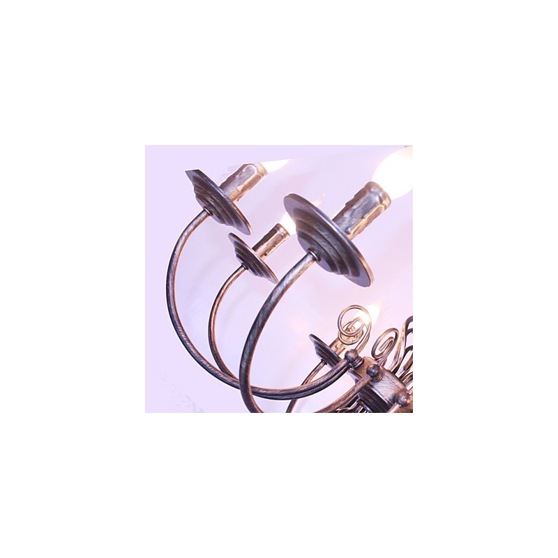 Retro Designers Candle Style Others Metal Chandelier