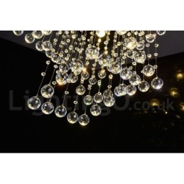 4 Lights Modern Crystal Ceiling Pendant Light Indoor Chandelier Lighting Lamps Fixtures