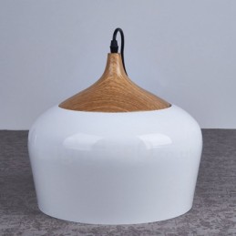 1 Light Modern Contemporary Pendant Light Pendant Lamp with White Red Blue Shade