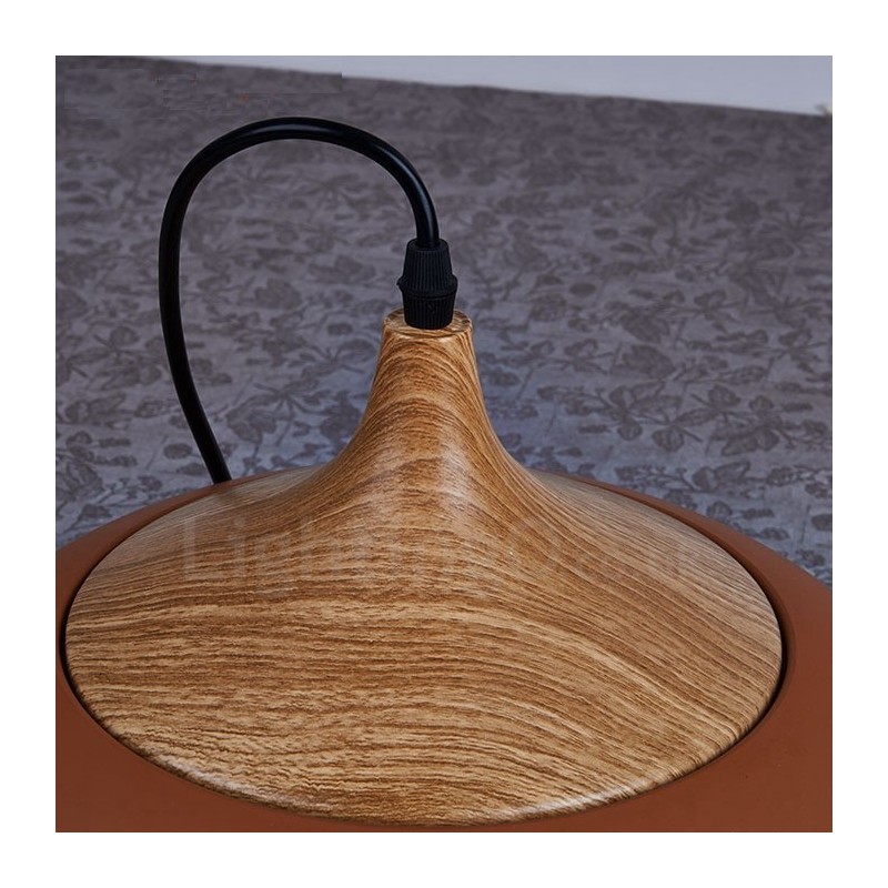 1 Light Modern Contemporary Pendant Light Pendant Lamp with White Red Blue Shade