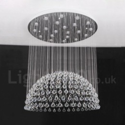 21 Lights Modern K9 Crystal Ceiling Pendant Light Indoor Chandelier Lighting Lamps Fixtures