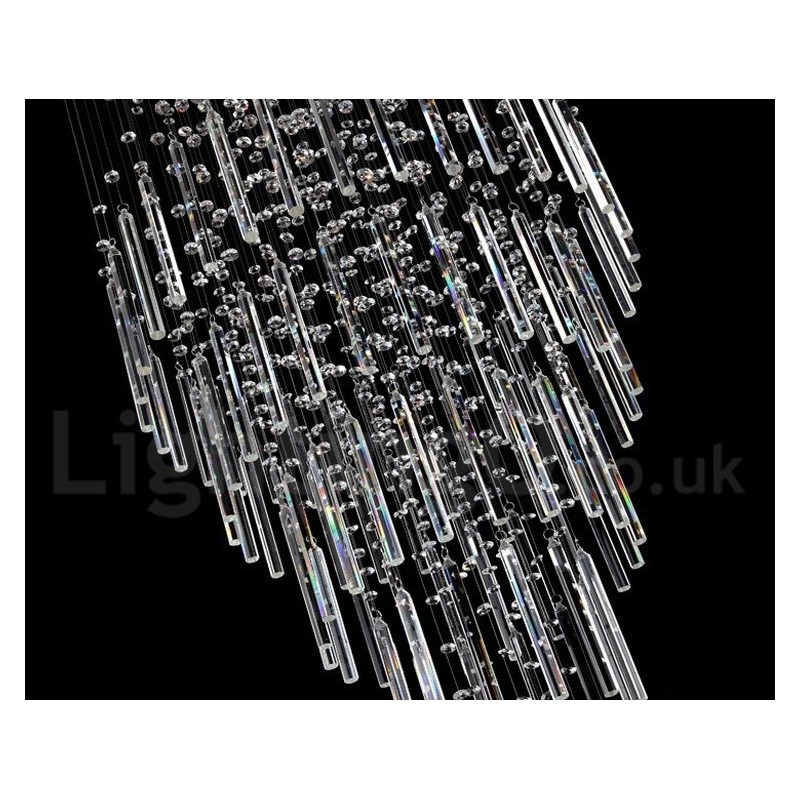 5 Lights Modern K9 Crystal Ceiling Pendant Light Indoor Chandelier Lighting Lamps Fixtures