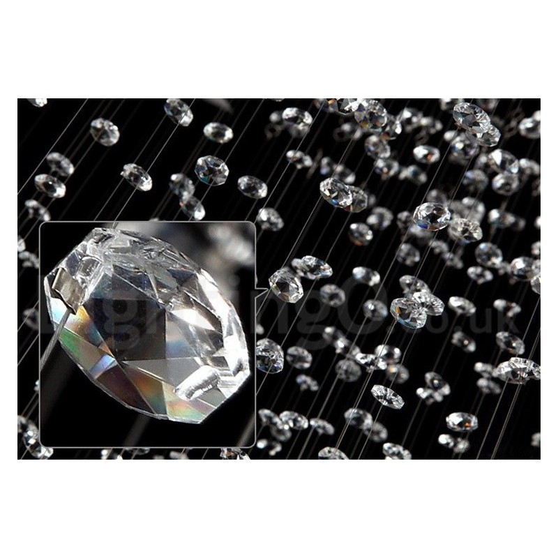 5 Lights Modern K9 Crystal Ceiling Pendant Light Indoor Chandelier Lighting Lamps Fixtures