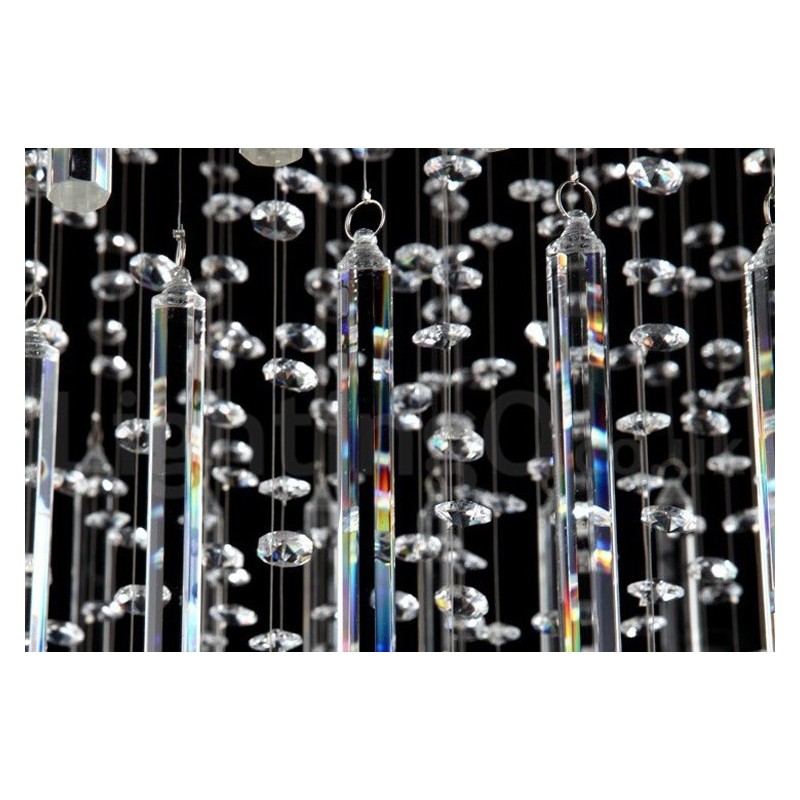 5 Lights Modern K9 Crystal Ceiling Pendant Light Indoor Chandelier Lighting Lamps Fixtures