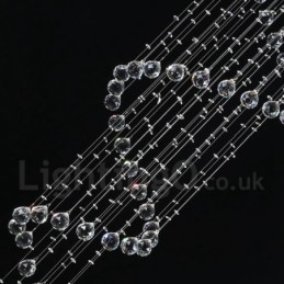 7 Lights Modern K9 Crystal Ceiling Pendant Light Indoor Chandelier Lighting Lamps Fixtures