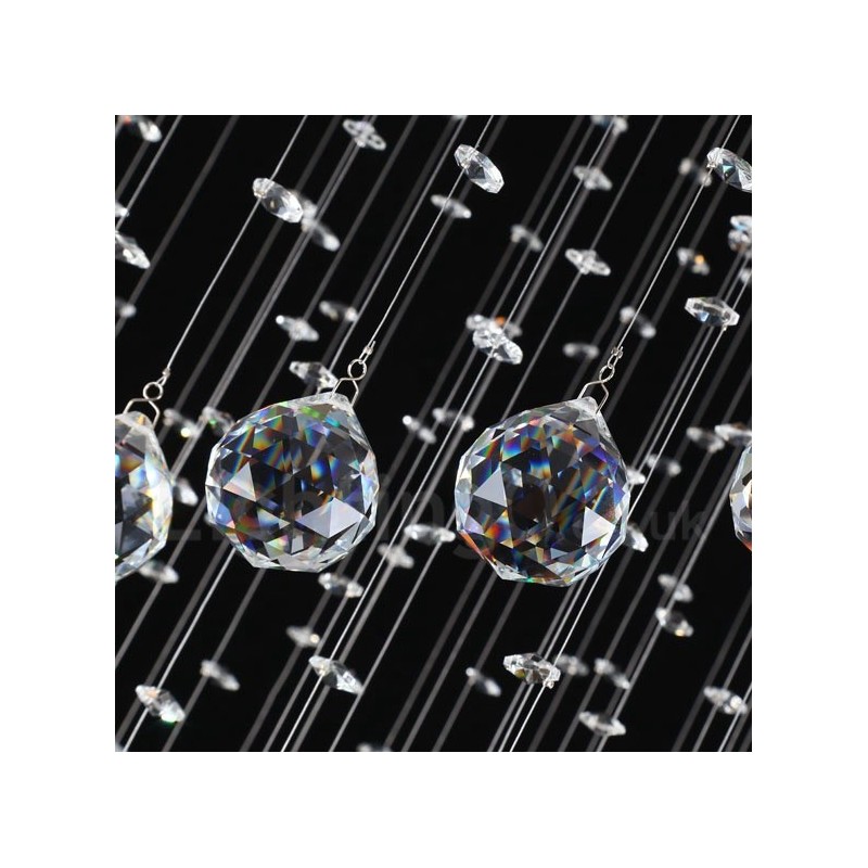 7 Lights Modern K9 Crystal Ceiling Pendant Light Indoor Chandelier Lighting Lamps Fixtures