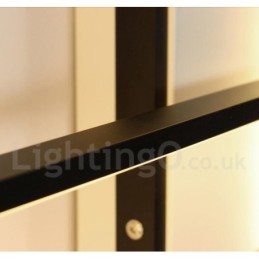 Modern Comtemporary Alumilium Painting Ceiling Light Flush Mount Wall Light with Remoter Dimmer for Living Room Bed Room