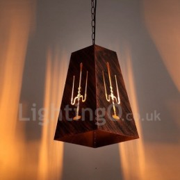 1 Light Retro Vintage Pendant Light Cafe House Pendant Lamp