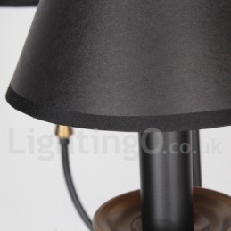 6 Light Retro Contemporary Candle Style Chandelier