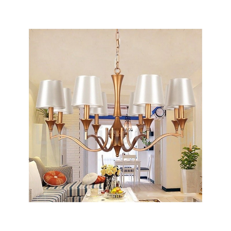 8 Light Candle Style Chandelier