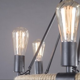 Pendant Traditional Classic Rustic Lodge Vintage Retro Bed Dining