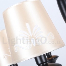 6 Light Mediterranean Style Candle Style Chandelier