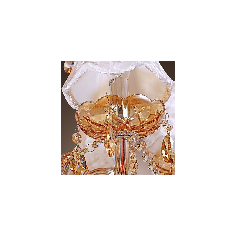 European Style Luxury 6 Light Chandelier With K9 Crystal