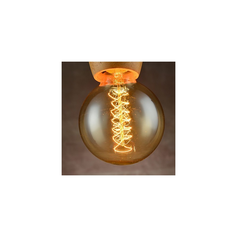 Chandelier Mini Style Modern Contemporary Wood Bamboo