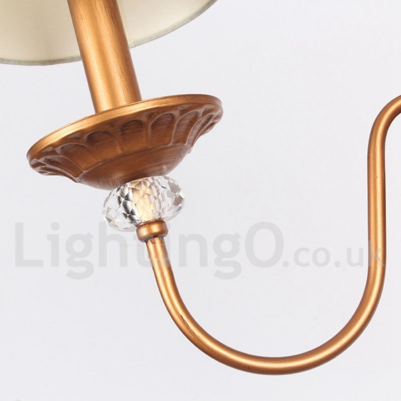 3 Light Retro Candle Style Chandelier