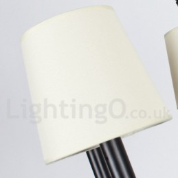 6 Light Modern Contemporary Candle Style Chandelier