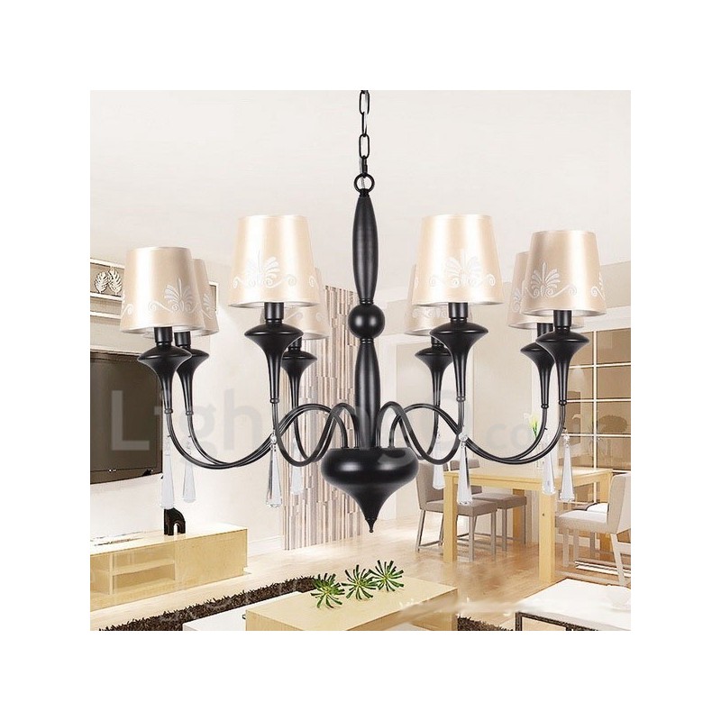 8 Light Candle Style Chandelier